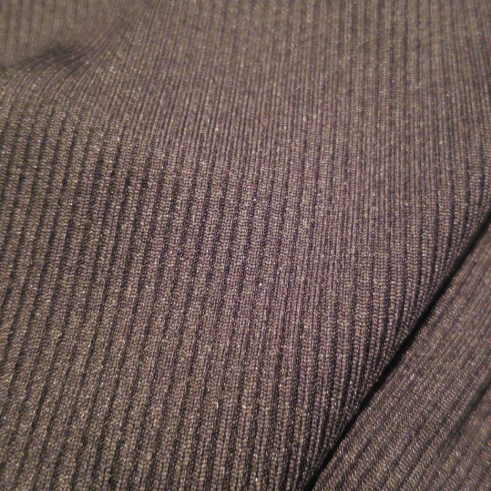 Black Ribbed Bike Shorts - Picture 5 of 5